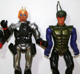   Sectaurs Action Figures Bug People 7 Towns Vintage 1980s Cartoon Toys