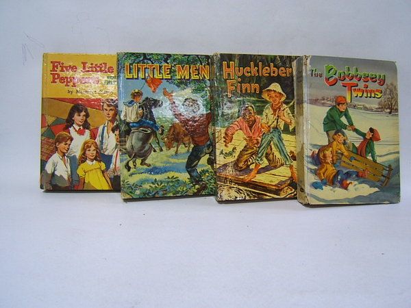 Set of 4 Whitman Childrens Classic Books  
