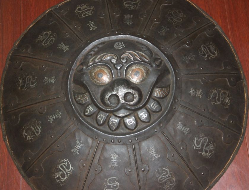 Name Wonderful Amazing Authentic Old Antique Tibetan Warrior Iron 