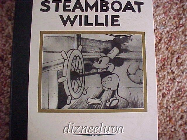 DISNEY MICKEY MOUSE STEAMBOAT WILLIE WATCH   MIB   RARE   LIMITED 