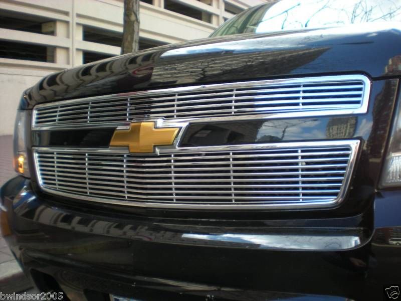 Chevy Avalanche chrome grille grill insert 2007 2010  