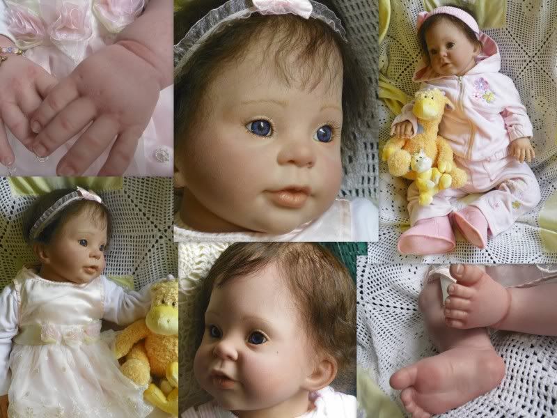 REBORN BABY GIRL 9 MO. sz ~ ANNIE Sculpt BY Donna Rubert now HEATHER 