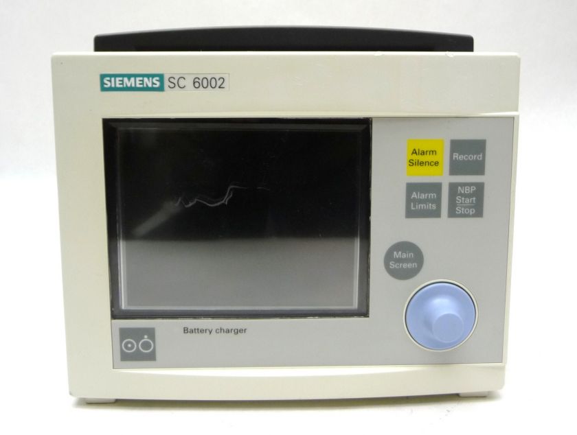 LOT 2 SIEMENS SC 6002 ENG MEDICAL VITAL SIGNS PATIENT MONITOR NBP IBP 