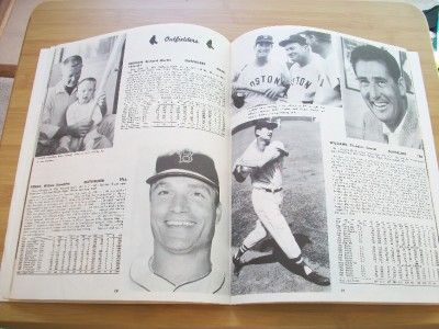 1958 BOSTON RED SOX Baseball Yearbook MLB  