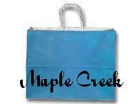 Large LAGOON BLUE Paper Gift Bags WHOLESALE Set of 10  
