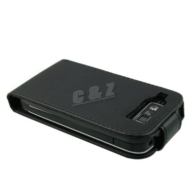 New Leather Case Pouch + LCD Film For NOKIA E72 e  