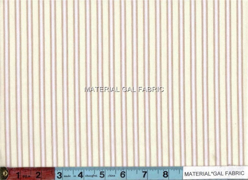 Robyn Pandolph Fabric ~ Pink Tickled Pink Stripe 123  