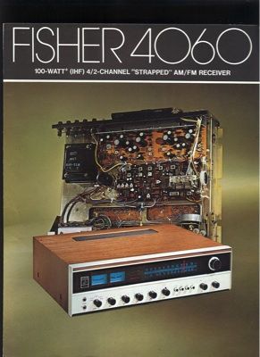 Fisher 4060 Stereo Receiver Brochure  