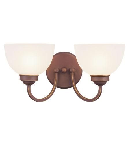 Wall Sconce Vanity Light Somerset Livex Lighting Bronze Brushed Nickel 